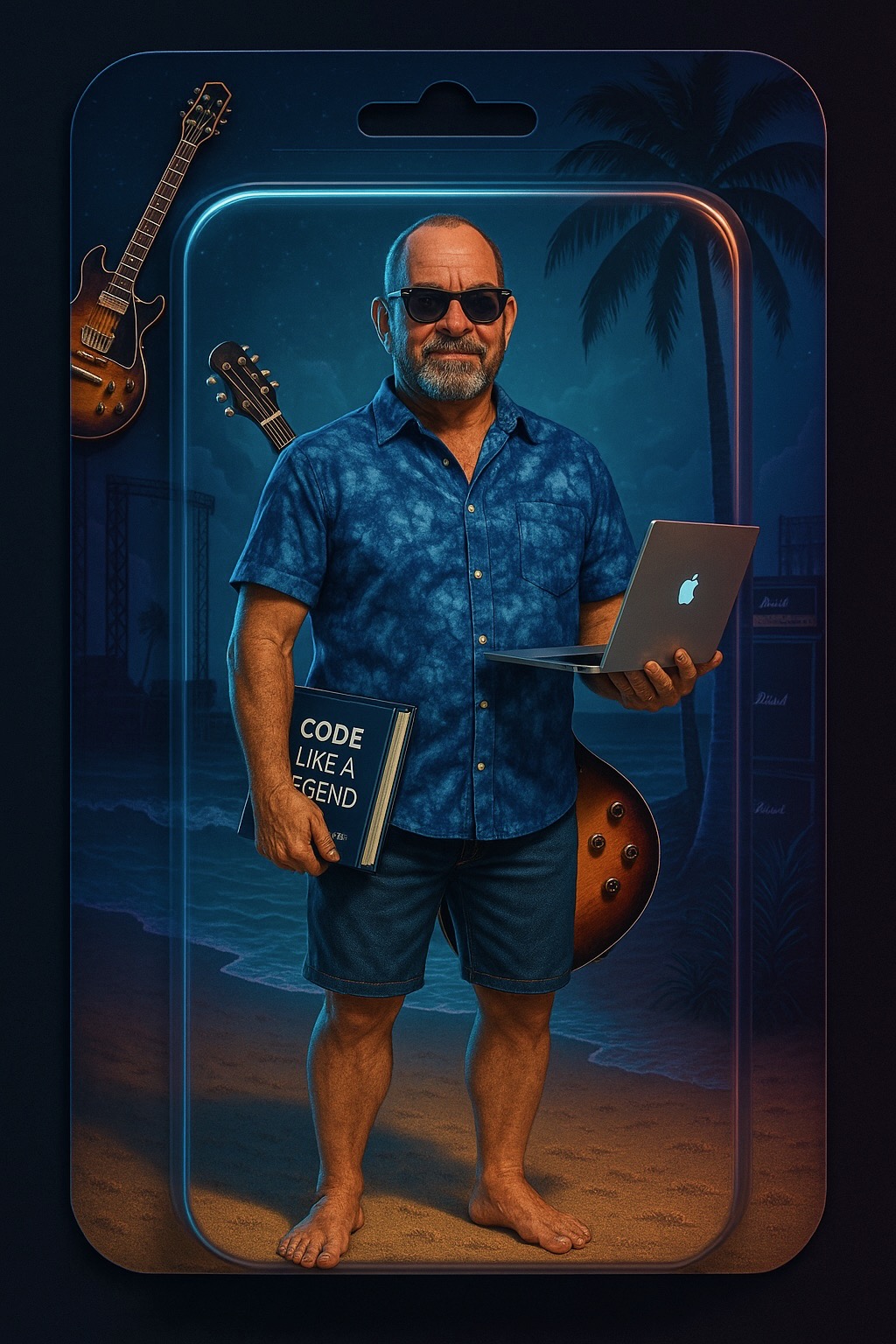 Geek At Your Spot - AI-created action figure of founder me, representing my hands-on, personalized approach to helping small businesses succeed with technology.